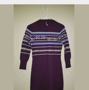 NEW Free People Fair Isle Bodycon Sweater …